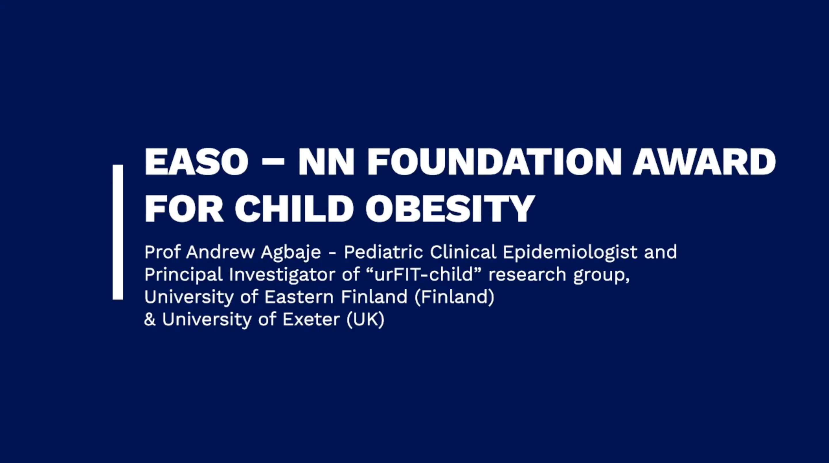 European Congress on Obesity 2024: EASO Pre-conference Interview